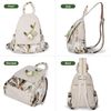 AULUDA Women's Al-0101 Backpack, Grape Flower, M