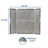 Compatible Kitchenaire KA240 Range Hood Aluminum Grease Wing Replacement Filter
