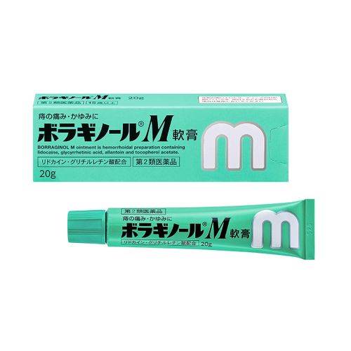 [2 drugs] Boraginol M Ointment 20g