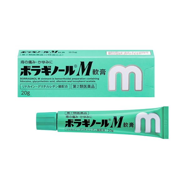 [2 drugs] Boraginol M Ointment 20g