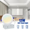 12 Pack 6 Inch LED Recessed Light with Night Light - Canless Ultra Thin Wafer