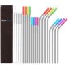 StrawExpert Metal Straws 16 Pack