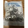 (50) 3/8" 18-8 Stainless Steel Medium Split Lock Washer