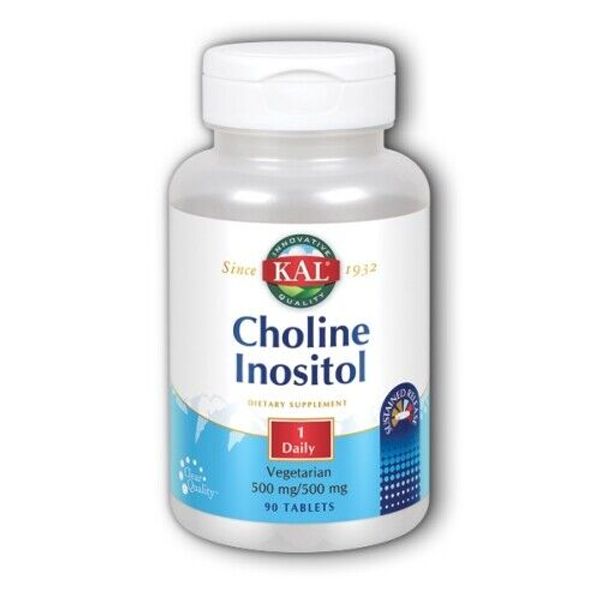 Choline Inositol 90 Tabs  by Kal