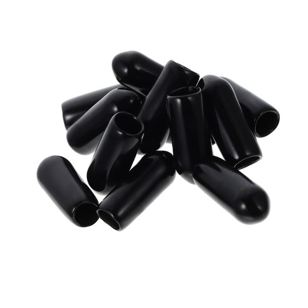 minkissy 100pcs rubber sleeve hairpin replace Headband Rubber Ends hair band cap Cap Headwear Supplies supplies foot cover Component Headband Caps end cap Hair Hoops Caps headband