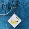 Azeeda 'Bananas Bunch' Keyring Tape Measure/Spirit Level Tool (KM00035179)