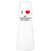 BadgeBeast.co.uk I Love My Springer Spaniel - White Apron