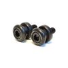 OXFORD OF729 MOTORCYCLE PADDOCK Stand Bobbins- Black M6 (1.0 thread)