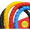 Dog & Cat Cord Protector – 32.8ft Chew-Proof Spiral Sleeve, 5-Pack, 10mm Width