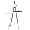 Wing Divider, Adjustable&Lockable Precision Spring Divider Caliper Compass with Pen Holder Craft Rotating Tool(150mm)