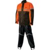 Nelson Rigg Stormrider 2-Piece Rainsuit Orange/Black, Medium