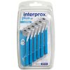 6 x Interprox Plus Interdental Brushes Blue Conical Pack of 6 (6 x Pack of 6)