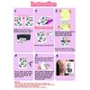 10 Sets DIY A4 Temporary Tattoo Transfer Paper Printable Customized Halloween Tattoos