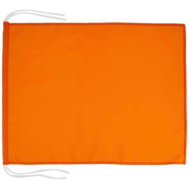 TOMAC IHP-03-03 Colored Flag with String Polyester, Orange, 13.8 x 17.7 inches (35 x 45 cm)