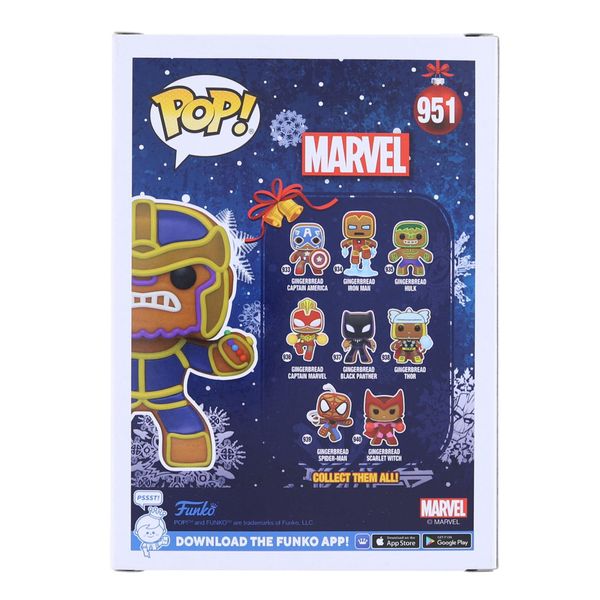 Funko POP! Marvel: Gingerbread Thanos Exclusive
