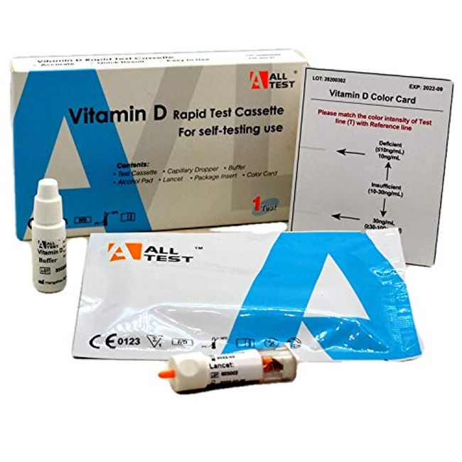 Vitamin D Test Kit Rapid Self-Test Vitamin D health Test Kit