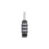 HMF 3506-02 Combination Padlock 3 Digit 5 x 3 x 1 cm Black