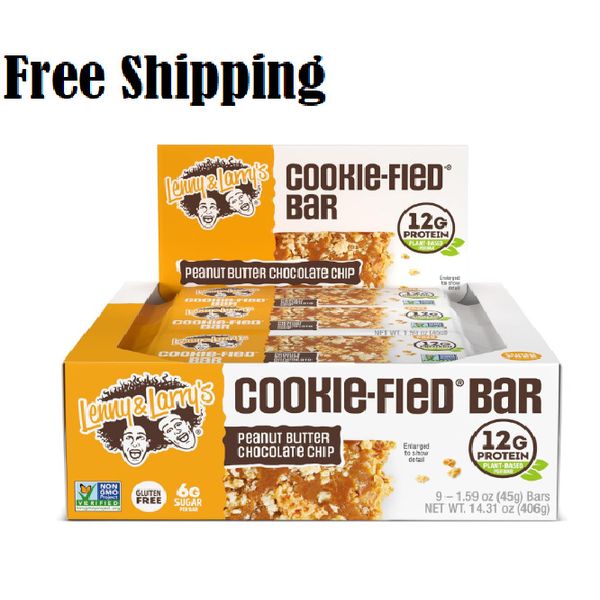 Lenny & Larry's The Complete Cookie-Fied Bar, Peanut Butter Chocolate Chip, 45g