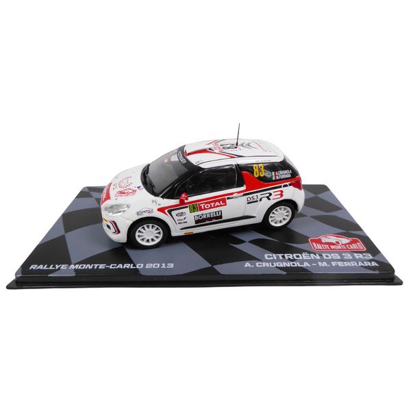 2013 Citroën DS3 R3 Rallye Monte Carlo Crugnola 1:43 Diecast Car Model BR27-