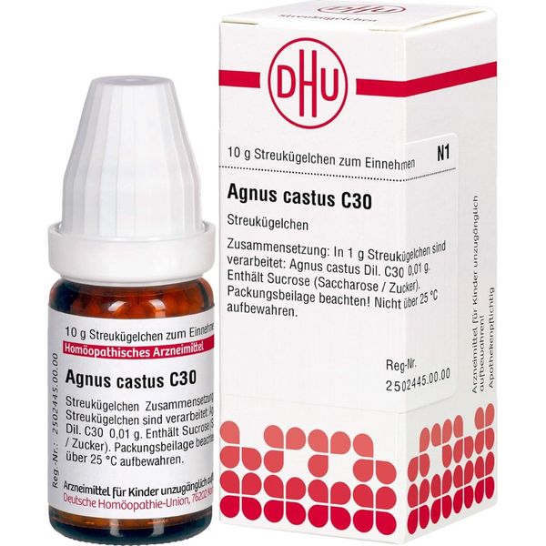 DHU Agnus castus C30 Streukügelchen, 10 g Globuli