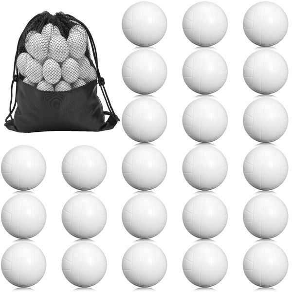 Erinnmy 24Pack Mini Volleyball,Small Foam Volleyball Stress Ball,Mini Sports Stress Balls,1.6 Inch Mini Volleyballs for Kids,Mini Foam Sports Ball,Sports Theme Party Favors School Carnival Reward