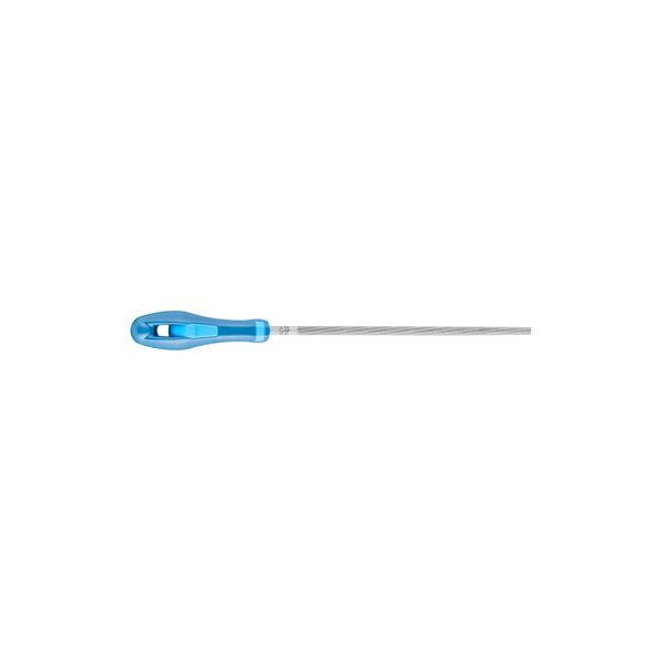 Pferd 11214156 Cut 1 Type Round File, Silver/Blue, 150 mm