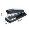Stapler Rotating Binding Stapler, Medium Bound Stapler, Magazine, Document Bound, 25 Sheets, 12 Needles, Medium Tabletop Stapler, Anti-Slip, Durable, Strong, Commercial Stapler, 1 Case, Office,