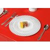 120PCS Plastic Dinnerware Silver Plastic Plates Spoons Forks & Knives for Party
