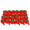 Dritz Tomato Bulk Pin Cushion, Size 2 (3/4-Inch) 24-Pack, Red 24