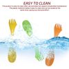 QIHUAN 8 Pieces Plastic Forks, Reusable Tableware, Outdoor Portable Spoons, Creative Tableware.