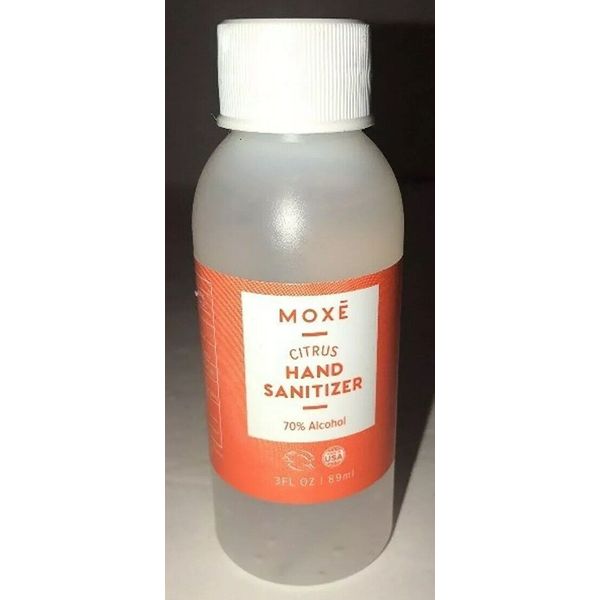 Moxe Citrus Hand Sanitizer 1Ea 3 Oz Blt