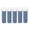 Extra Coarse Foot File Replacement Rollers, 5pcs Callus Remover Refill Rollers, Replacement Rollers Heads Refills for Pedicure Hard Skin Remover