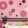 Daisy Crazy #1 Stencil Wall Pattern Kit - Fun & Easy Reusable DIY Nursery Decor