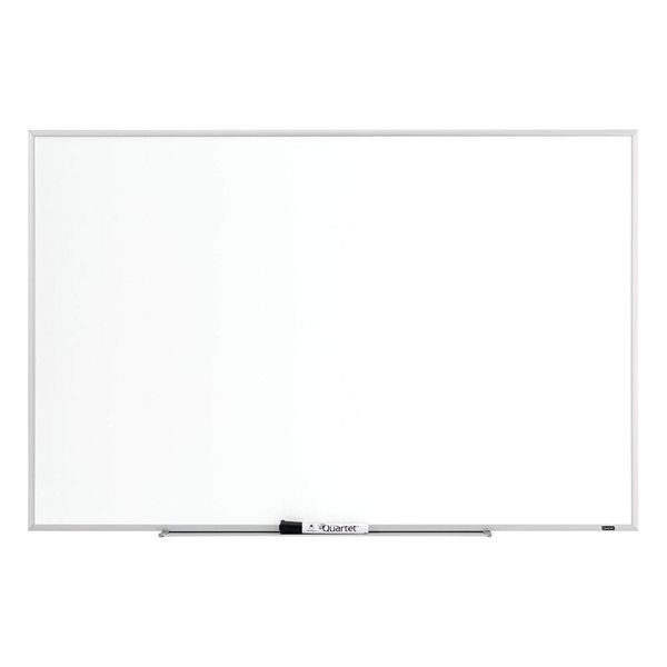 Quartet Whiteboard, 2’ x 3’ Dry Erase Board, White Board for Home Office, Classroom & Home School Supplies, Includes 1 Dry Erase Marker & Detachable Marker Tray, Aluminum Frame, Non-Magnetic (75123)