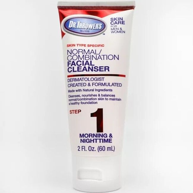 Dr. Thrower's Skin Care Normal and Combination Facial Cleanser, 2 fl oz