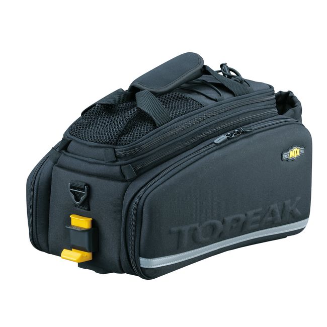 Topeak MTX Trunk Bag DXP Bicycle Trunk Bag with Rigid Molded Panels, 36x25x21.5-29cm , 1380ci