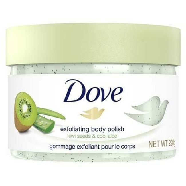 Dove Creamy Scrub Kiwi &amp; Aloe [298g] (Unilever)