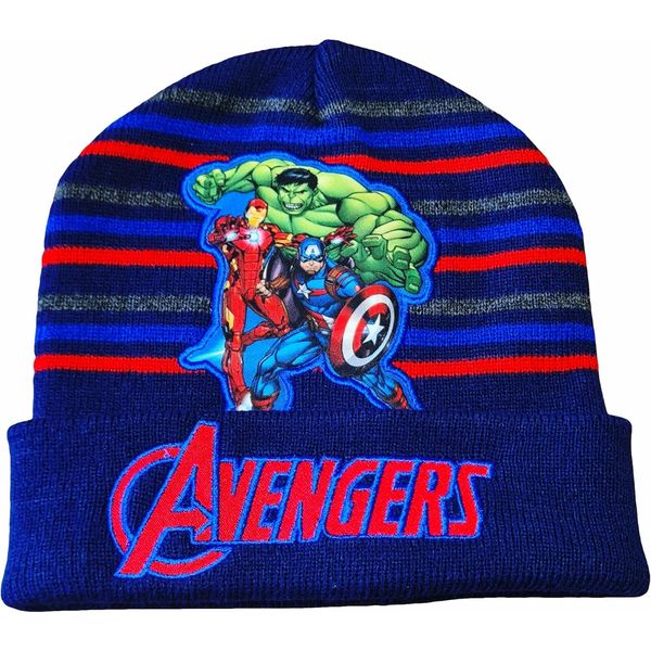ILS I LOVE SHOPPING Avengers Kids Soft Warm Winter Hat Blue Blue One Size, blue