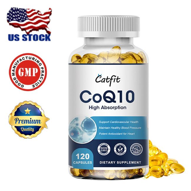 CoQ-10 300mg Antioxidant, Heart Health Support, Increase Energy & Stamina