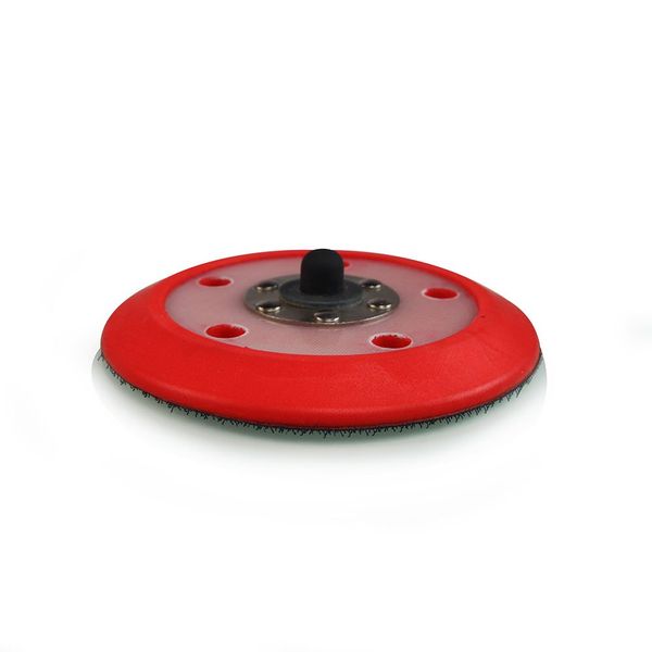 TORQ BUFLC201 R5 Dual-Action Backing Plate with Hyper Flex Technology, Red (5 Inch)