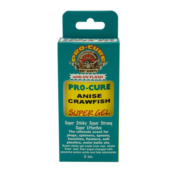 Pro-Cure Anise Crawfish Super Gel, 2 Ounce