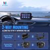 8 Gang Car Switch Panel Blue LED Multiple Modes On/Off Toggle Relay Control Box