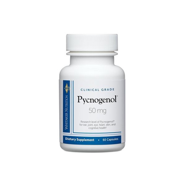 Dr. Whitaker's Clinical Grade Pycnogenol, 60 Capsules (30-Day Supply)