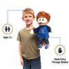14" Tommy, Peach Boy, Hand Puppet, White