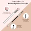 SHEEYOON Eyebrow Stamp Stencil Kit, One Step Brow Shaping Kit with Brow Pomade and 10 Easy Brow Stencils, Waterproof & Long Lasting Brow Pomade and Stencils Kit (03 Medium-Brown)