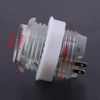 Fydun Arcade Button, 5PC/set LED Illuminated Push Button with Microswitch for Arcade Machine Games DIY Kit Parts (24mm)