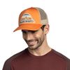 Buff Trucker Cap, Orange, L
