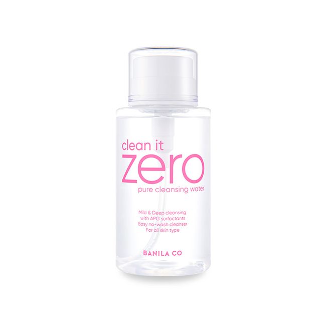 Clean It Zero Pure Cleansing Water 310ml - No-wash/low-irritation cleansing water