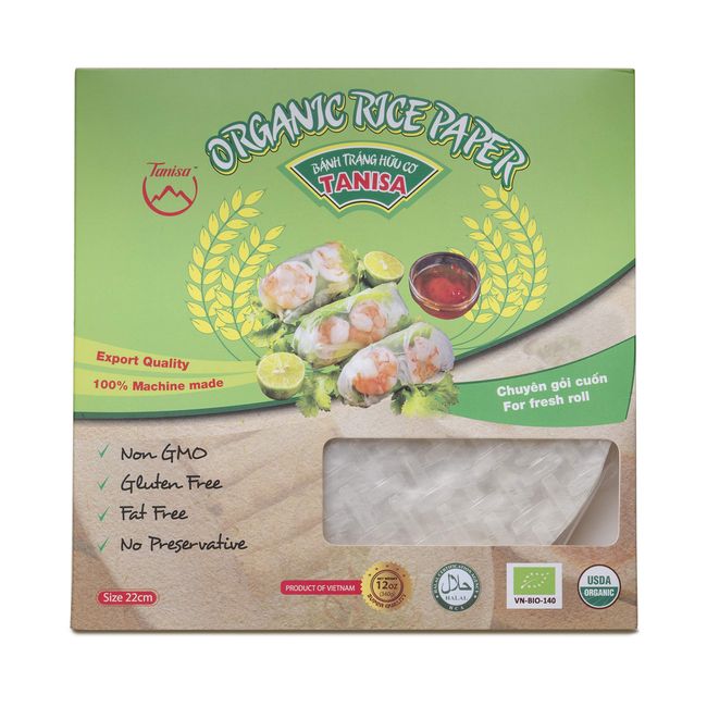 Best Deal for TANISA Rice Paper Wrappers for Spring Rolls