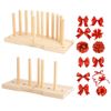 Yorimi Bow Maker Wooden Wreath Bow Maker Tool Durable Portable Bow Tie Machine